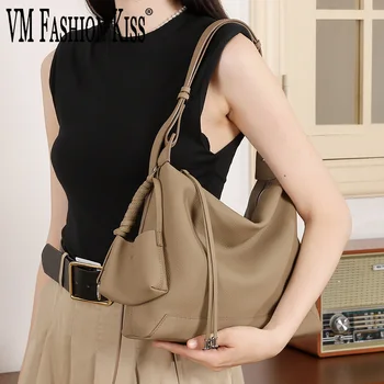 Set borsa e portafoglio Borsa a tracolla a tracolla di grande capacità, borsa da donna in pelle di vacchetta Valigia di lusso, borsa di alta qualità