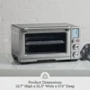 Smart Oven® Air Fryer Pro, Convection Countertop Oven, Air Fryer Toaster Oven Combo, BOV900BSS, Brushed Stainless Steel 6