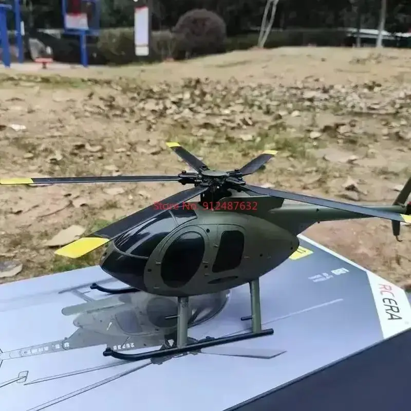 Remote-controlled Helicopter Rc Era 1:28 Md500 Dual Brushless C189 Tusk Simulation Aircraft Outdoor Model Children Birthday Toys 5