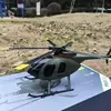 Remote-controlled Helicopter Rc Era 1:28 Md500 Dual Brushless C189 Tusk Simulation Aircraft Outdoor Model Children Birthday Toys 5