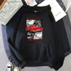 Initial D JDM Red Subie Hoodie Males Winter Clothes Anime Japan Style Impreza WRX STi Printed Sweatshirt Harajuku Graphic Tops 1