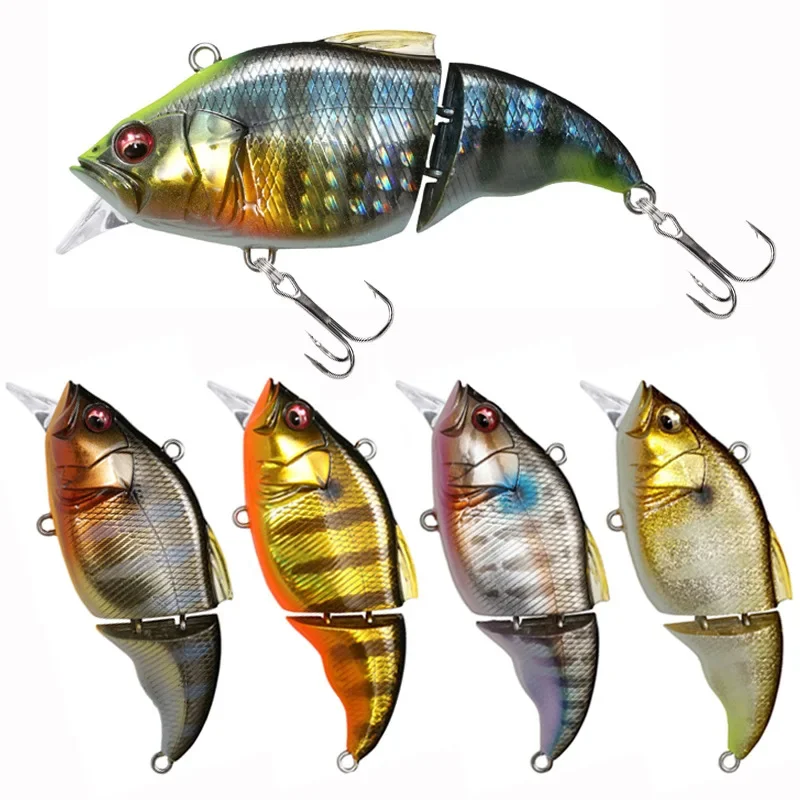 MOTONA Vatalion Floating Fishing Lure Crankbait Artificial Hard Bait Joint VIB 70mm 9.7g Wobblers trout Bass Fishing Swimbait