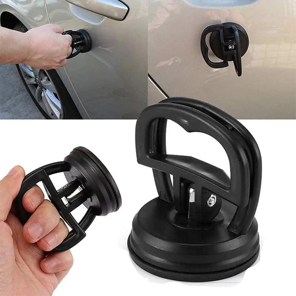 Outil de réparation de carrosserie de voiture 2 en 1, grand, petit, orange,  noir, ventouse, enlever les bosses, extracteur pour le débosselage du verre  - AliExpress