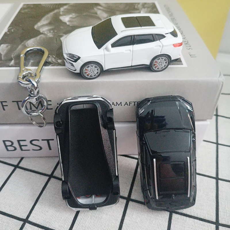 TECART Car Key Case Key Bag TPU Key Protector Fits BYD Atto 3 Han Tang Song Pro-DM-i Yuan Qin Seal Dolphin Key Ring Cover Key Protector 4 Buttons Green - View #8