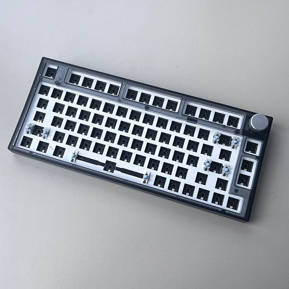 Keytous-ワイヤレスキーボードnj80,2.4g bt5.0タイプc,rgb,メカニカル 