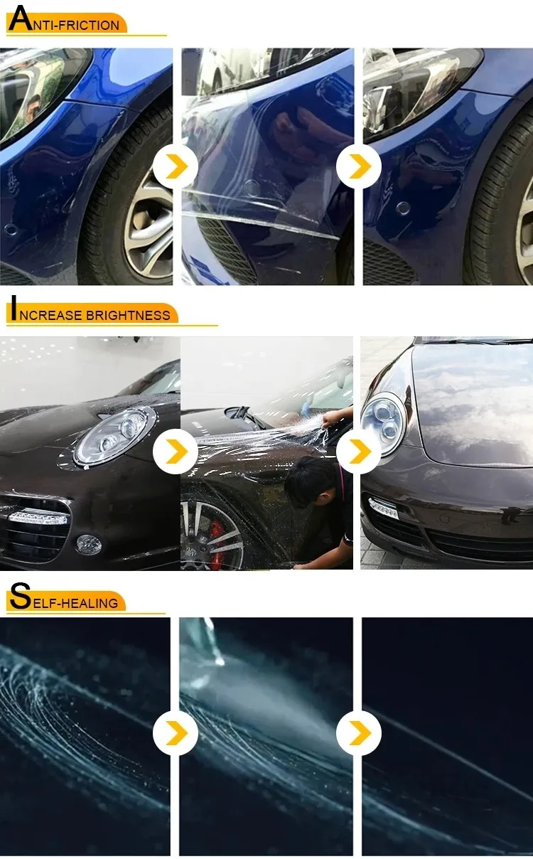 Selbstheilende Tpu Ppf Scheinwerfer Film Anti Kratzer Schützen Rauch Schwarz Auto Lampe Tönung Film Für Audi Bmw Tesla Dekorieren Styling – Detail 1