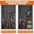 30-40 Capacity Gun Safe for Rifles and Shotguns with Rifle/Pistol Rack, Storage Pockets, Removable Shelves, Silent Operation, Ex 4