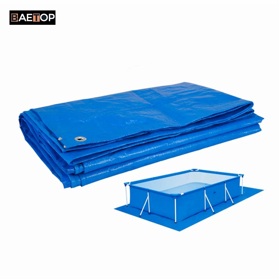 8 Sizes Multi Purpose Rectangular Round Swimming Pool Ground Cloths