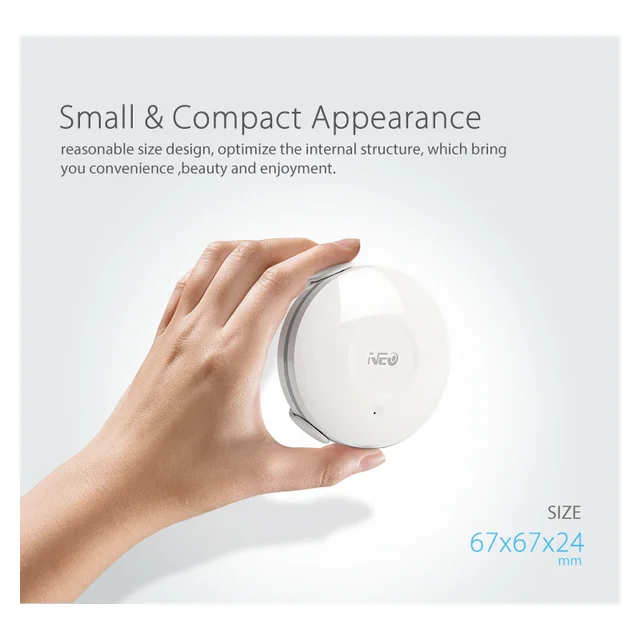Smart Flood Detection Water Leakage Detector WiFi Intelligent Wireless Overflow Alarm Leak Sensor Home Large Capacity Battery 2
