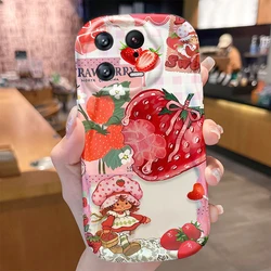 Lively Strawberry Girl Phone Case Cover - Mi 14T 5G (1)