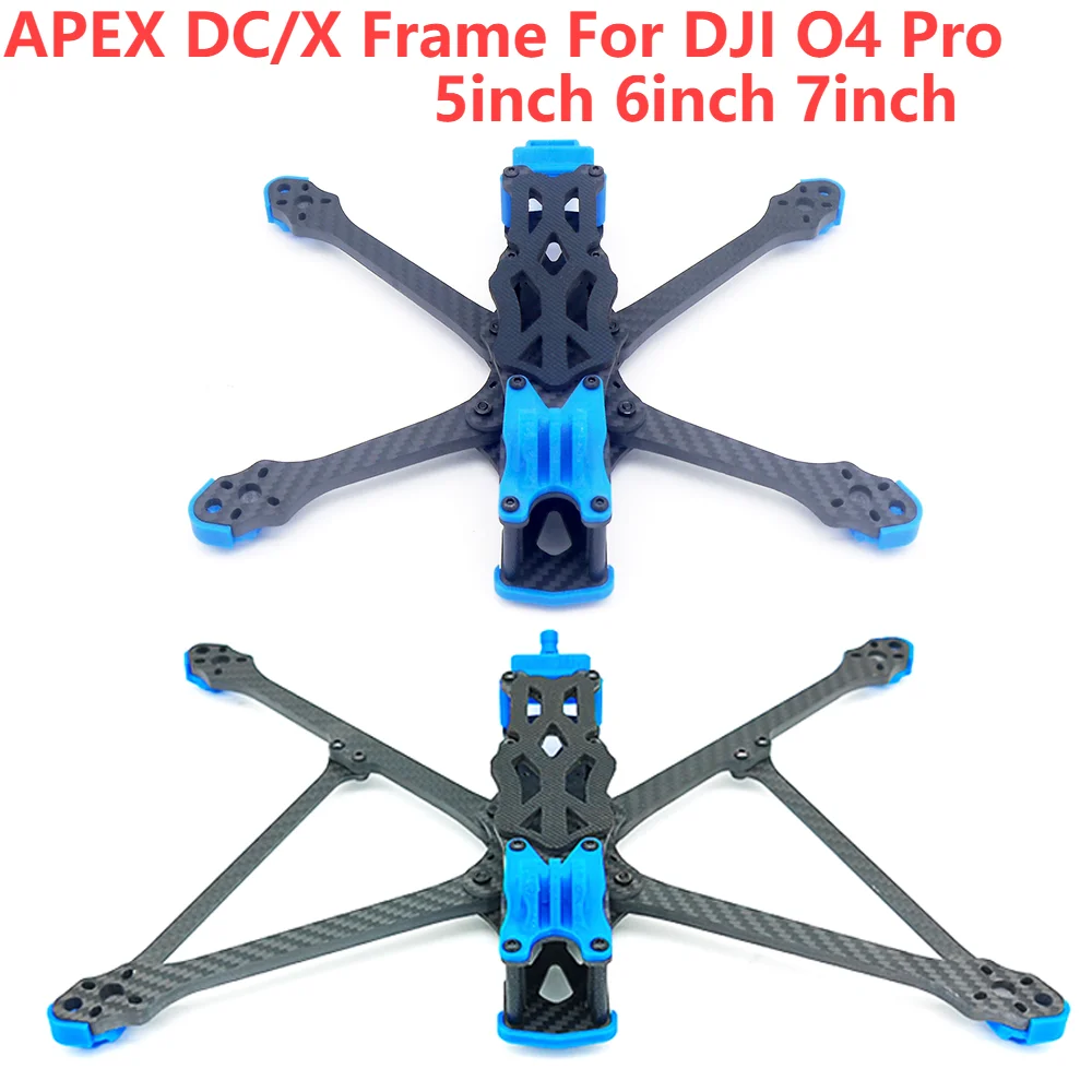 โครงเครื่องบิน APEX DC/X สำหรับโดรน DJI O4 Pro กล้อง CADDX Vista