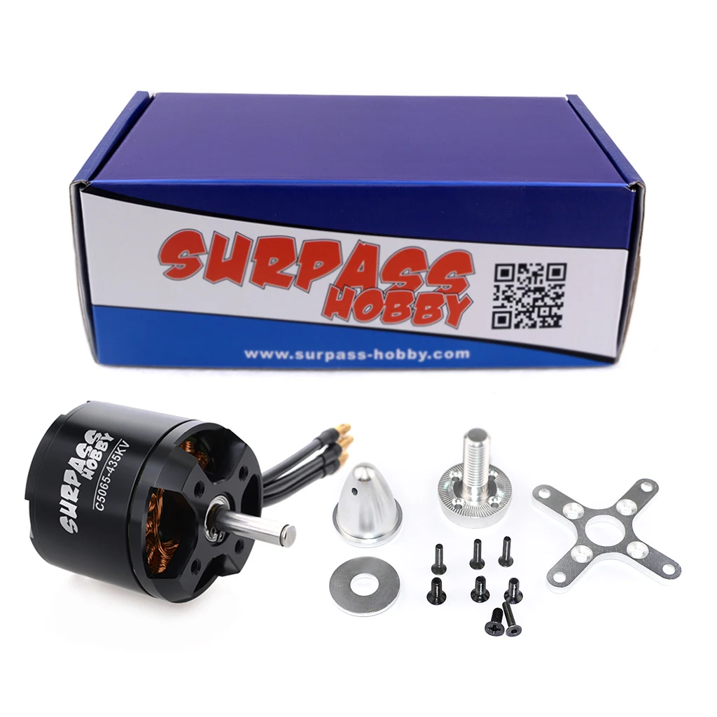 Moteur Brushless SURPASS HOBBY C5065 335KV 435KV 14 Pôles pour Avion RC Planeur