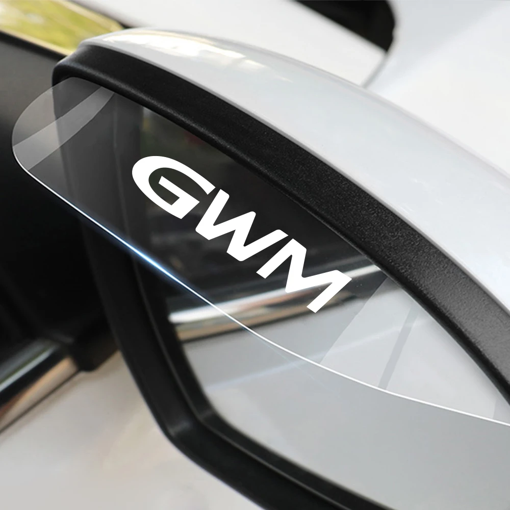 Car Rearview Mirror Rainproof Eyebrow Auto Accessories For GWM Great Wall Poer Tank 300 500 5610 Haval H6 H9 Gt Rhd 400 Wingle 7