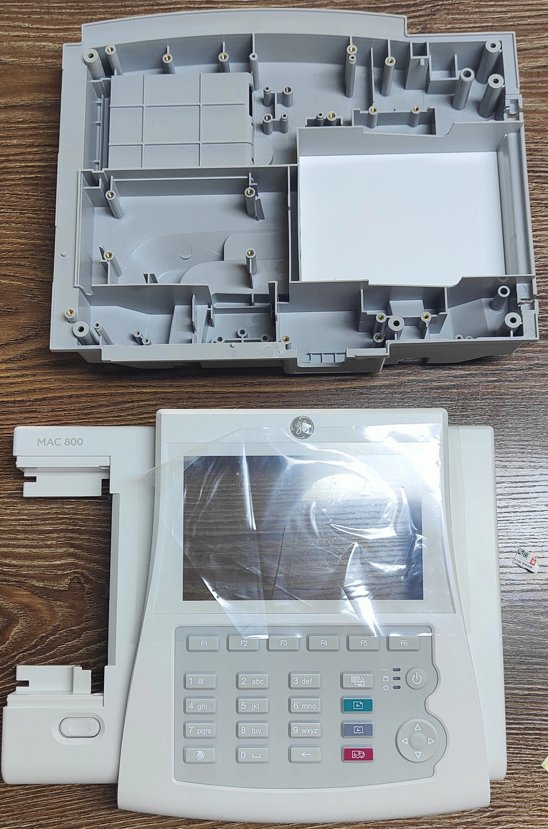 

G E front and rear housing for G E MAC800 machine new original