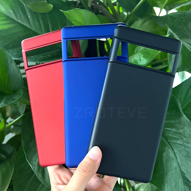 픽셀 6 케이스 Zroteve 슬림 매트 하드 PC 커버, Google Pixel 6 7 Pro 5 4A 5A 6A 5G Pixel5 Pixel6 Pixel7 충격 방지 전화 케이스