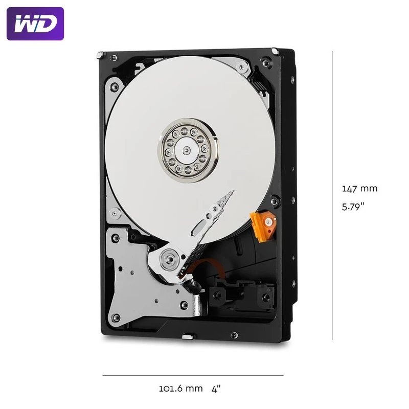 WD Purple 1TB Surveillance Hard Drive Disk SATA III 64M 3.5