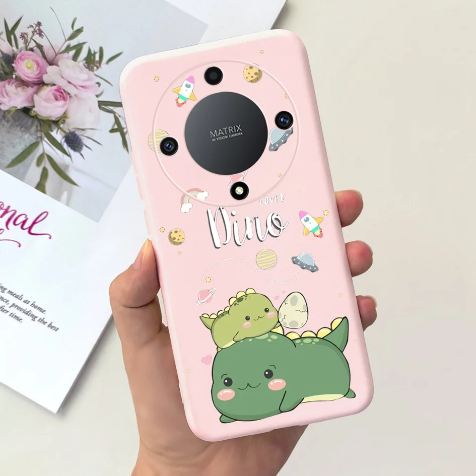 Lovely Cartoon Flower Slim Soft Silicone Phone Case Cover