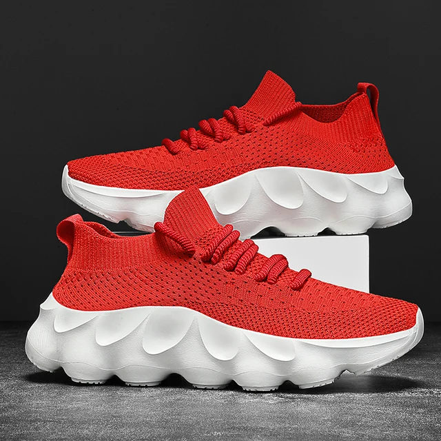 Men's Casual Comfortable Lightweight Shoes - Non-Slip and Wear-Resistant Soles, Anti-Odor Fabric, Cushioning Comfort - Casual Sneakers, Suitable for Gym, Jogging and Everyday Wear | Fashion Design | Comfortable Footwear