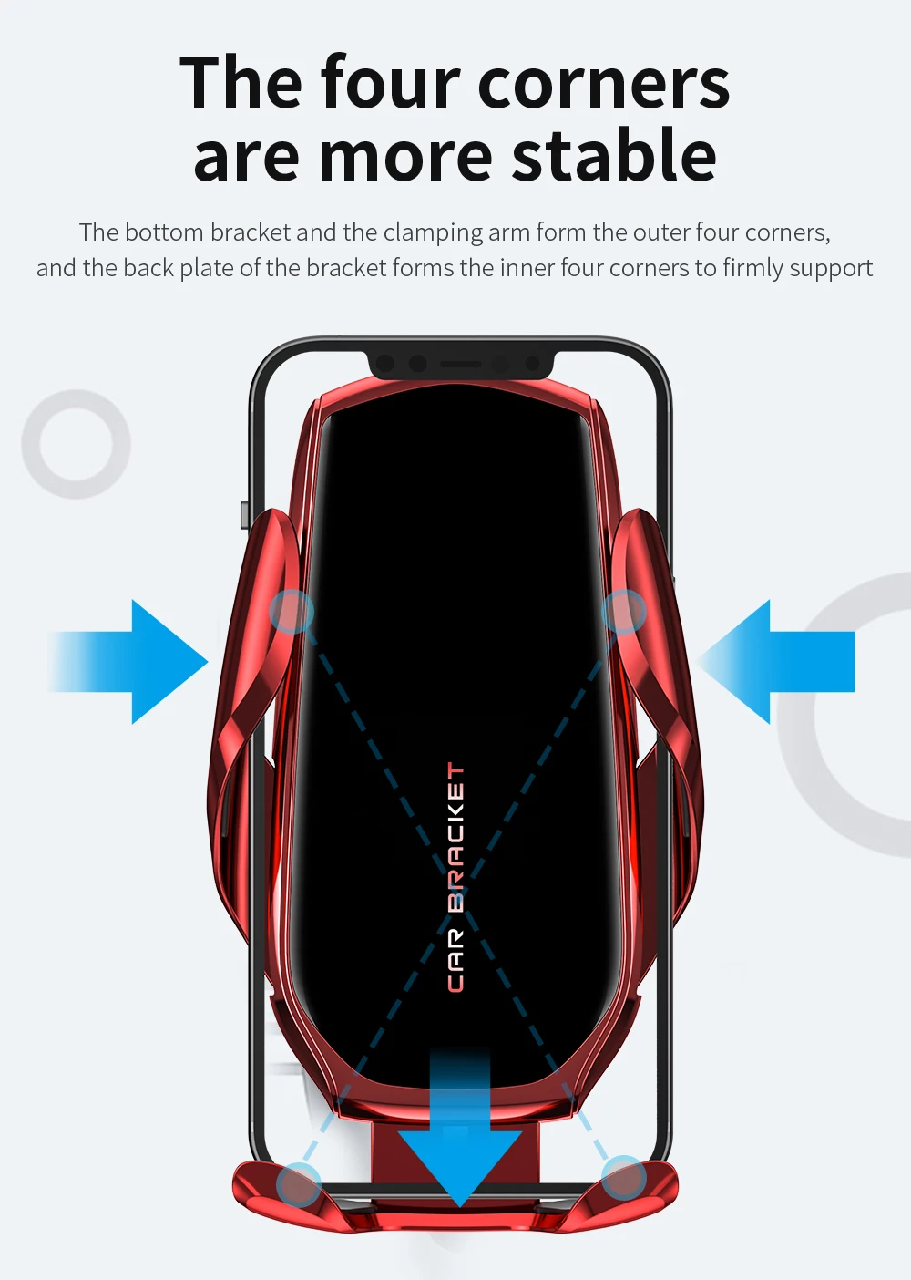 Schwerkraft Auto Telefon Halter Universal Auto Air Vent Halterung Handy Halter Im Auto Telefon Halter Stehen Für IPhone 17 Samsung Xiaomi – Detail 8
