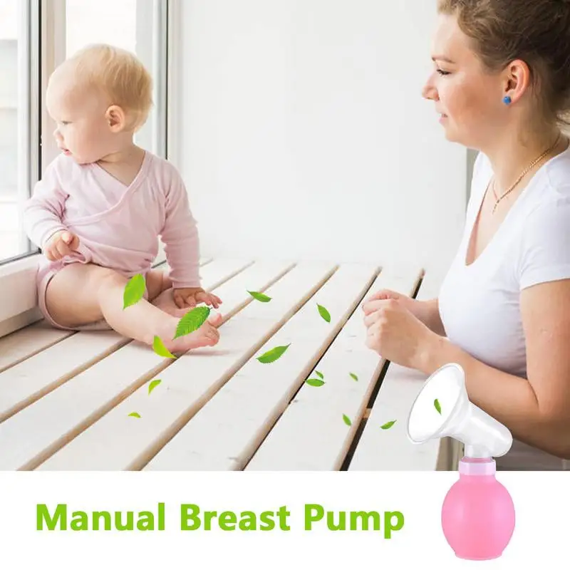 Manual Breast Pump Portable Silicone Breast Pump Baby Maternal Lactation Products Accessories For Mothers Pregnant Women Wives