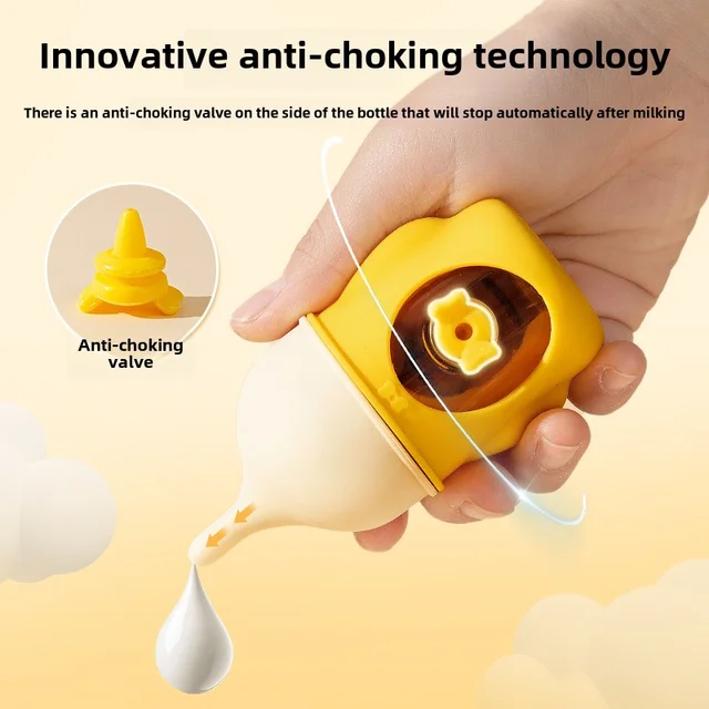 Sa5577b4813fa434193e439f0b8f12678w.png New pet milk bottle cat dog bionic anti-choking newborn puppy cat silicone bottle drinking milk see scale