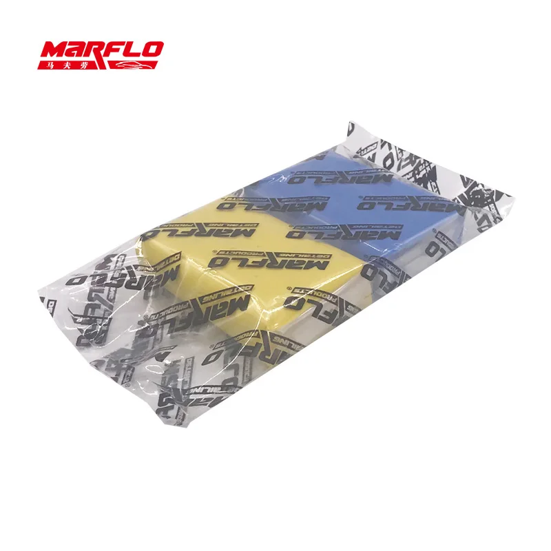 Marflo-Barra de arcilla mágica para lavado de coches, 2 piezas, fina, mediana, pesada, limpieza de detalles de vehículos