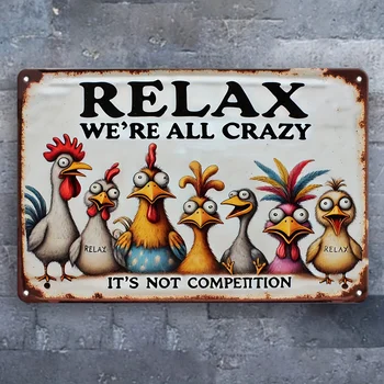Vintage Chicken Sign 1