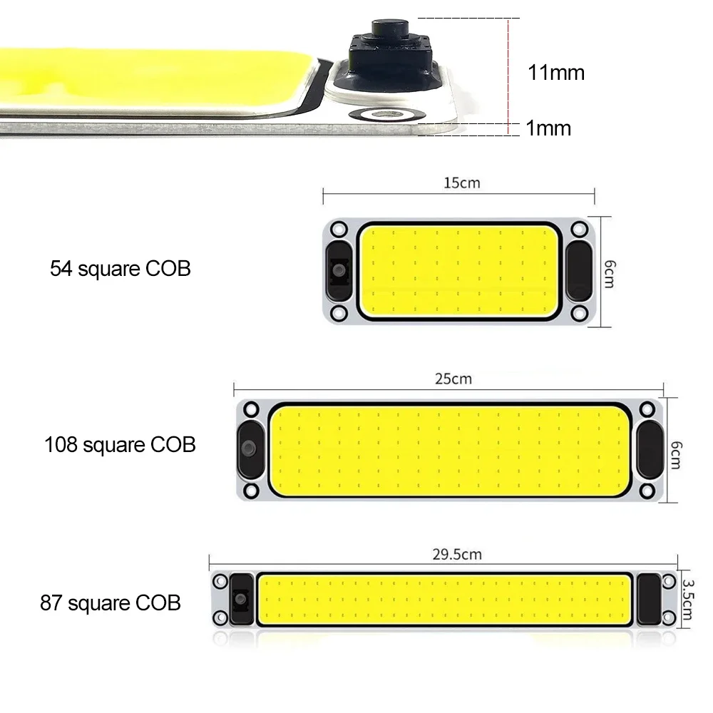 Cob Led Panel Dome Lamp Auto Car Interior