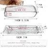 Butter Serving Tray with Cover Glass Butter Dish for Kitchen Parties Wedding 6