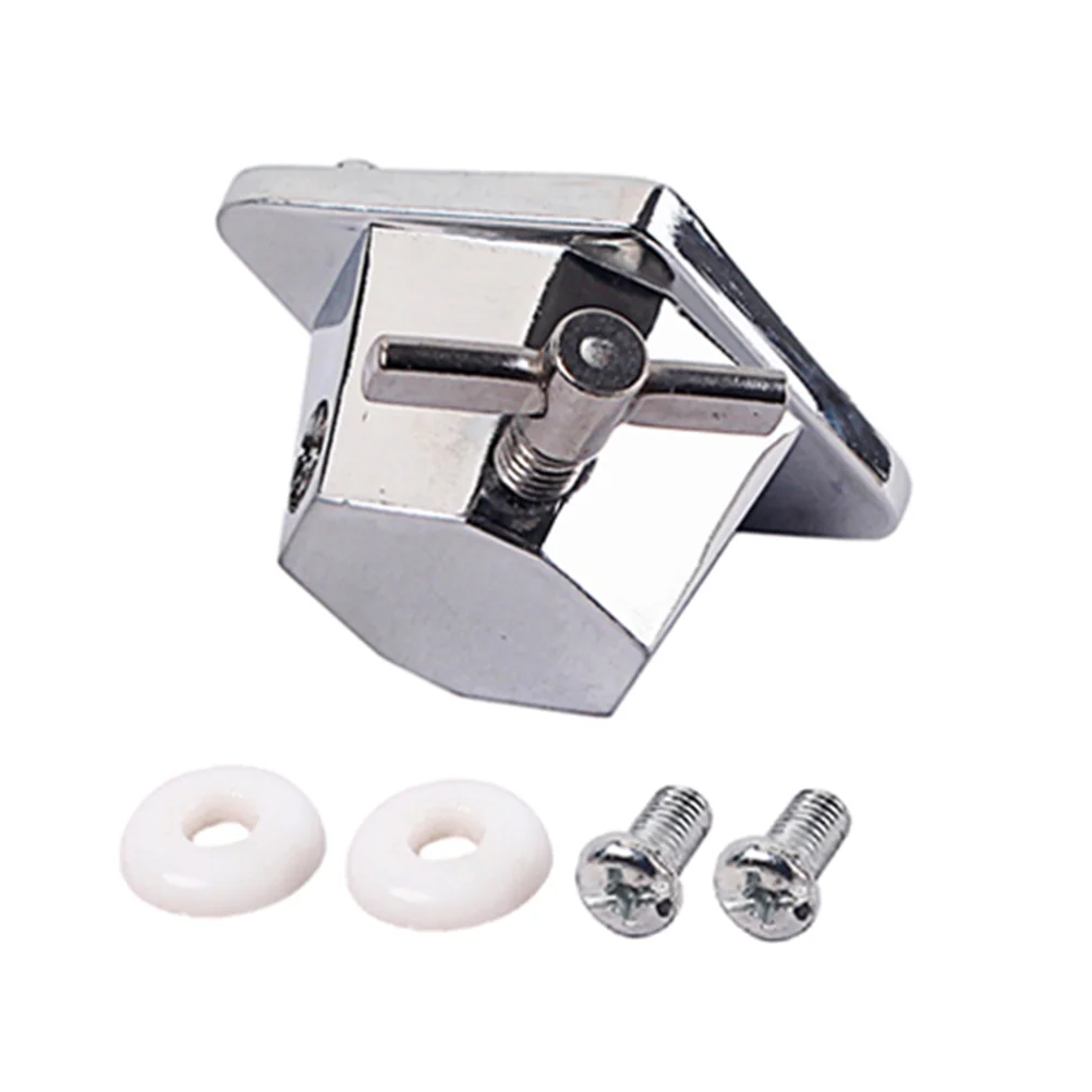 

Drum Set Durable Metal Drum Base Plate Drum Rack Percussion Part (Silver)