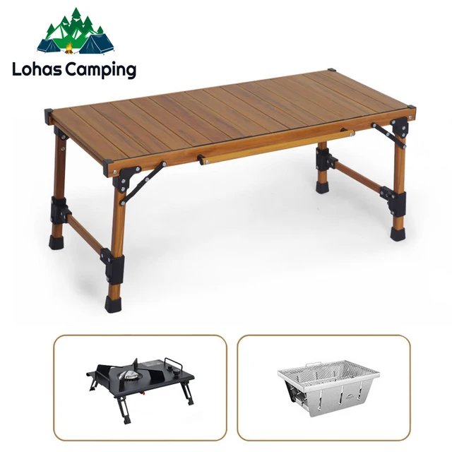 다기능 캠핑의 필수품: Lohas Camping IGT 테이블 바베큐 그릴