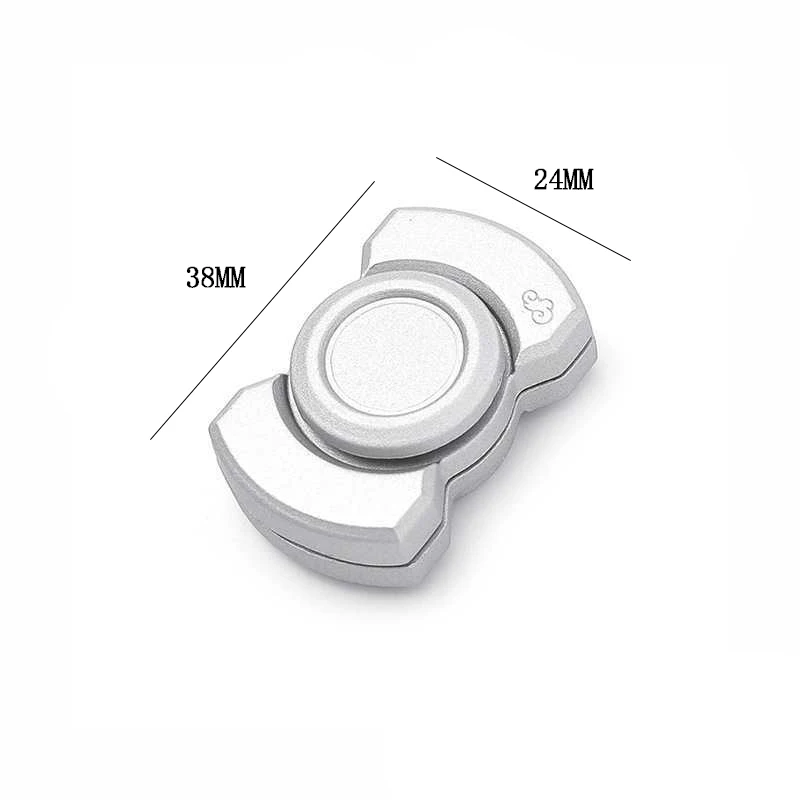 Triple-Action Metal Fidget Toy: Stress Relief & Focus Aid
