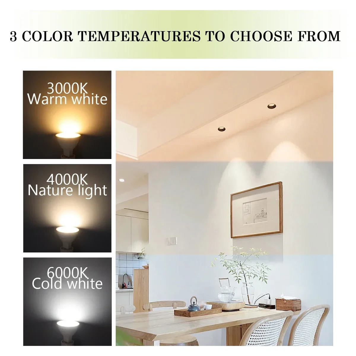 4PCS Foco GU5.3 기본 스포트라이트 전구 Lampada AC 110V 220V DC12V LED Bombillas 스포트 라이트 40W 50W 할로겐 램프 교체