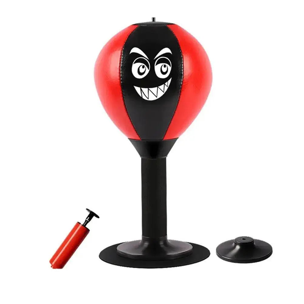 Desktop Boxing Speed Ball Punching Bag Stress Buster With Cup Punch Cup Table Desk Boxing Suction Reduce Ball Tension Sucti X6z9
