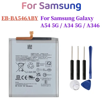 Batteria 5000mAh EB-BA546ABY per Samsung Galaxy A54 5G A546 A34 5G A346 + Strumenti