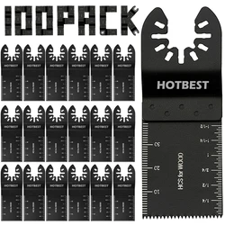 High - Performance Oscillating Multi - Tool Blades for Fast Cutting Through Wood and Metal (10/60/100 - Pack) (100pc B)
