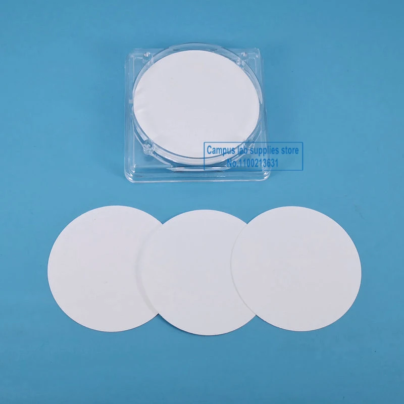 

50pcs/100pcs Lab Dia13mm-150mm Microporous Membrane CA-CN Aqueous MCE Mixed Fiber Filtering Membrane for School Experiment