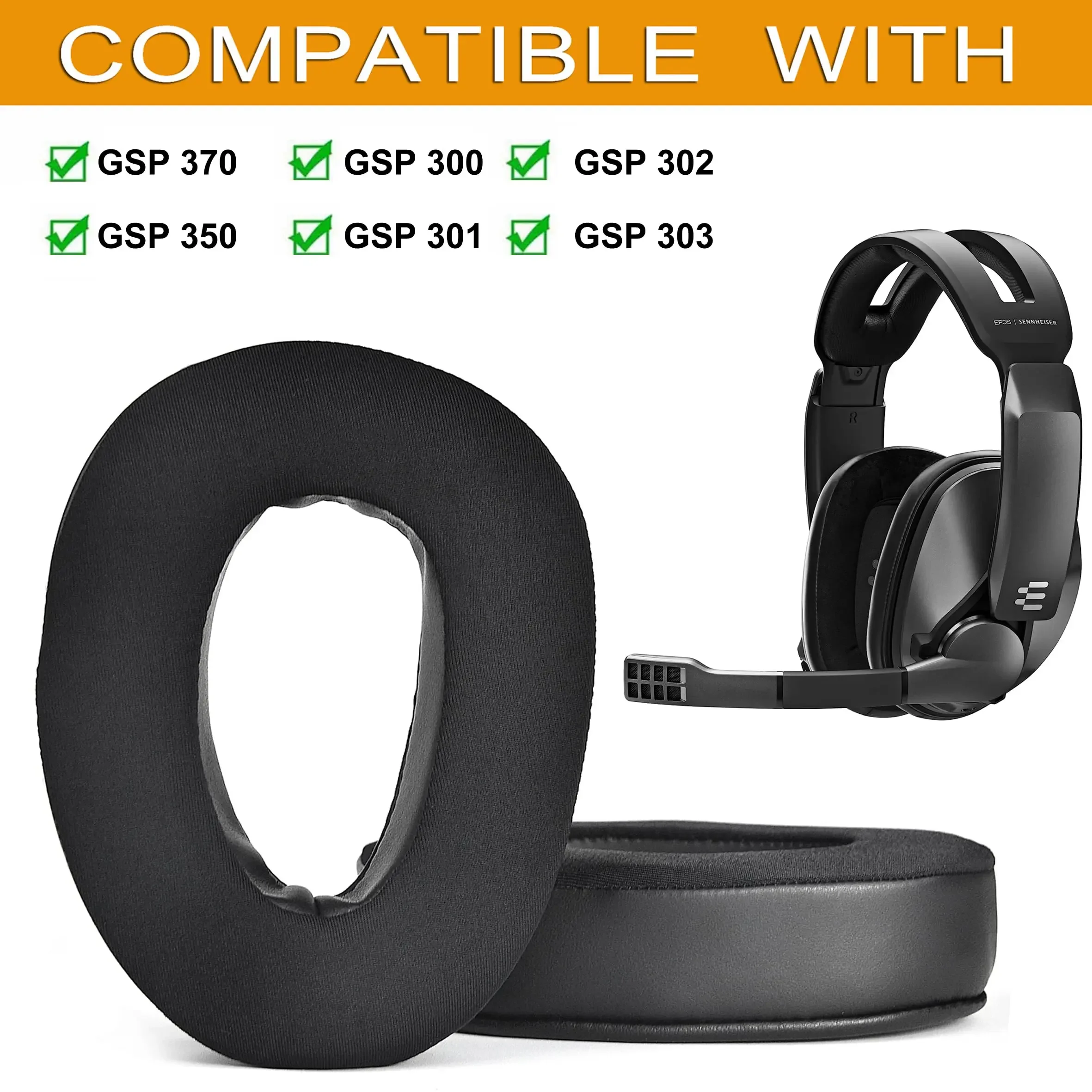 Ear Pads Gsp 302 Sennheiser Gsp301 Sennheiser Gsa 301 GSP350