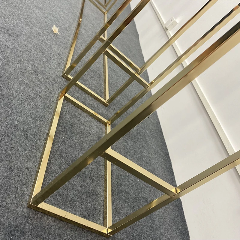 High Quality Large Wedding Arch Set Stage Frame Arches Stand Metal Backdrop Frame Decoratives