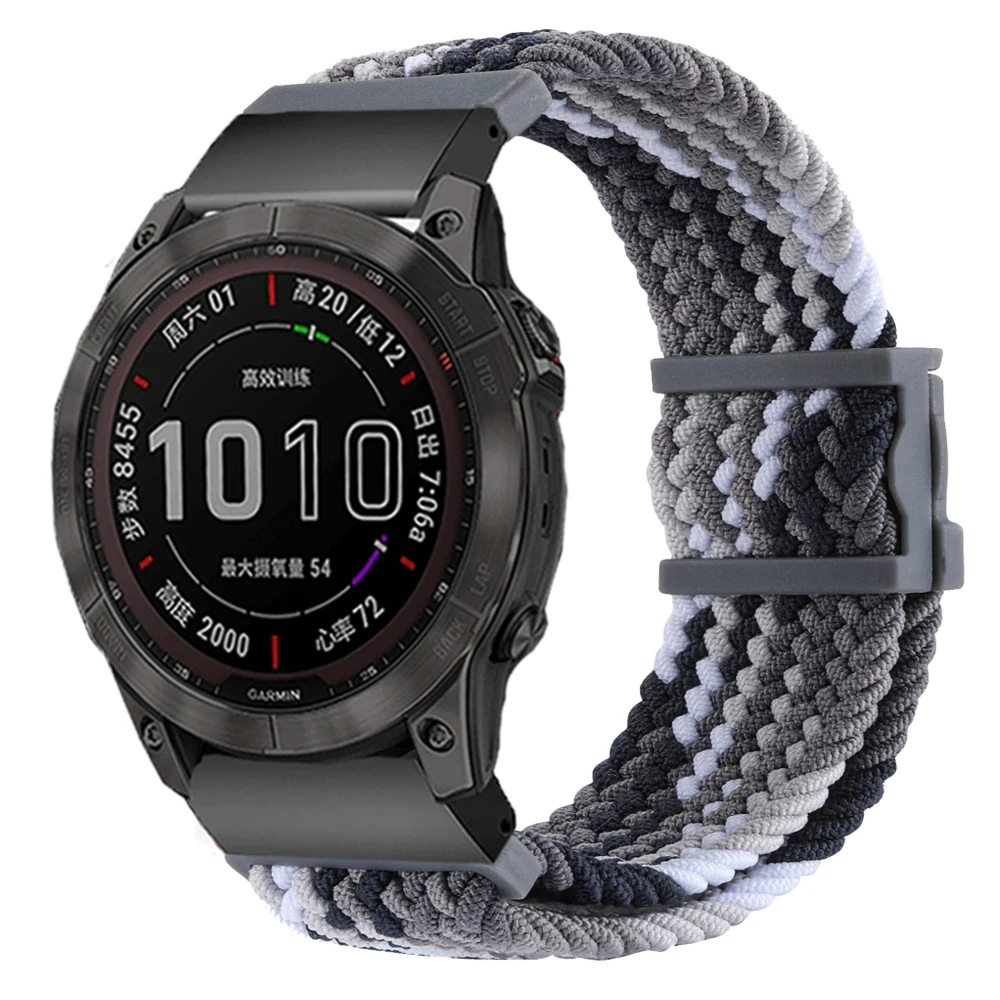 26mm Watch Band Strap Garmin Fenix Nylon 26mm Strap Garmin Fenix 5x