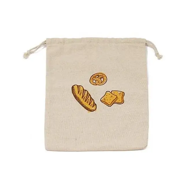 Reusable Linen Bread Bag 2