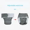 Waterproof Breathable Pregnant Women Elderly Etc Incontinence Care Diaper Reusable Adult Washable Cloth Diaper（43cm-127cm） 5
