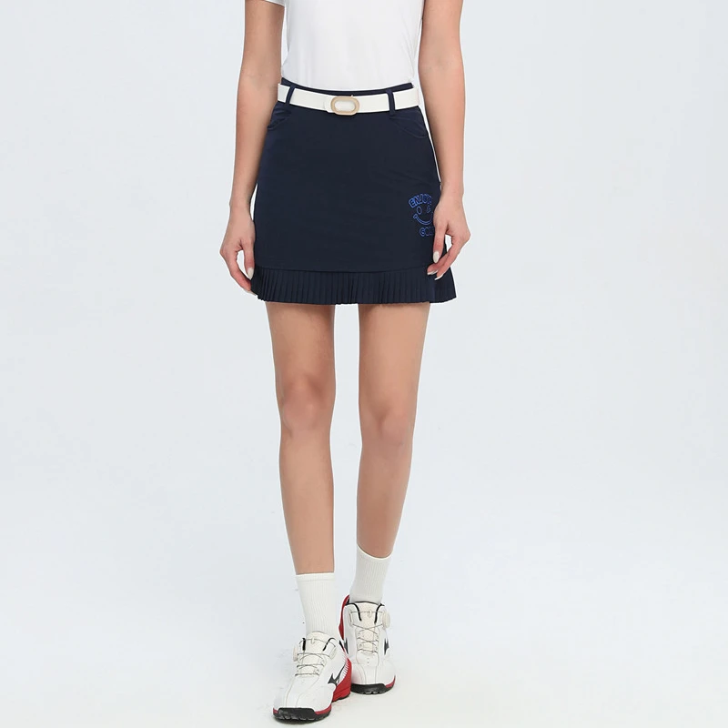 Oclunk Golf Skirt Women's Short Skirt Spring Summer Sports Skort with Inner Pants Golf Ladies Wear Pleated Skirts