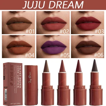 JUJU Dream Matte Velvet Gradient Lip Liner - Smooth Application For Elegant Lips, Long-Lasting Lip Pencil, Lip Lipstick Makeup