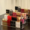 Acrylic Nail Art Multi-Layer Nail Polish Adhesive Display Rack, Transparent Storage Box, Cosmetic Function Tool Shelf 3