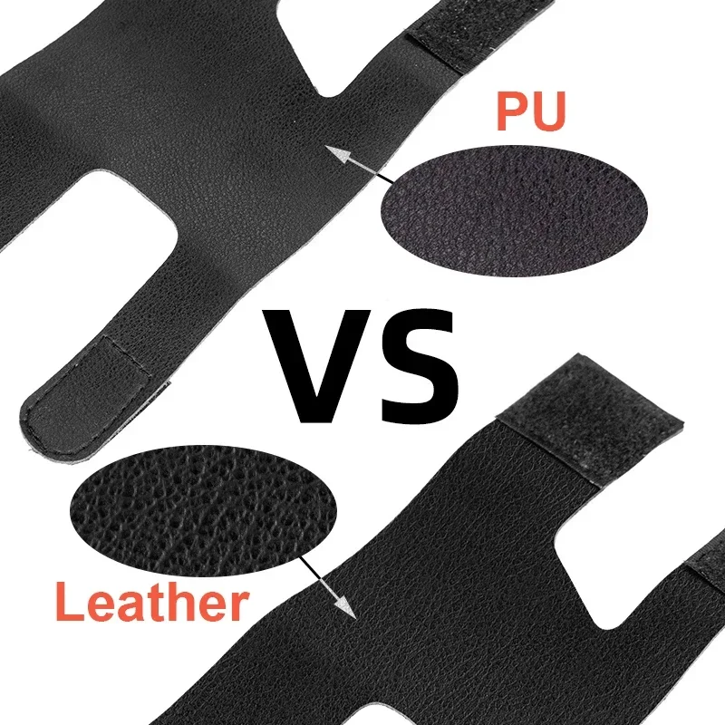 유니버설 부드러운 가죽 Bb 트럼펫 핸드 가드 커버 피스톤 보호 커버 패드 사전 땀 침식 Bb 트럼펫 가죽 밸브 가드