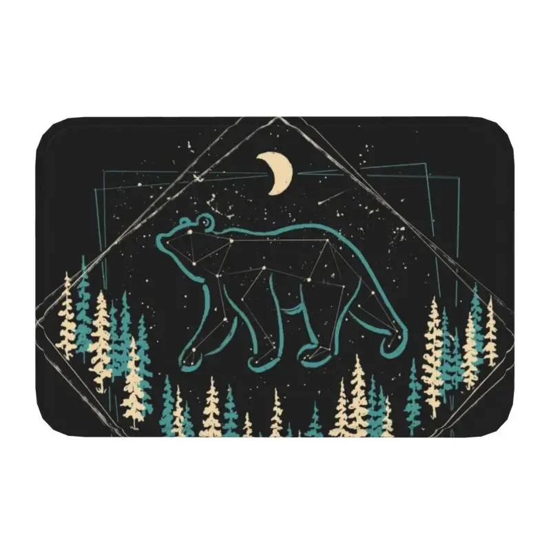 

Коврик для входной двери с изображением дикого медведя The Heaven's Wild Bear