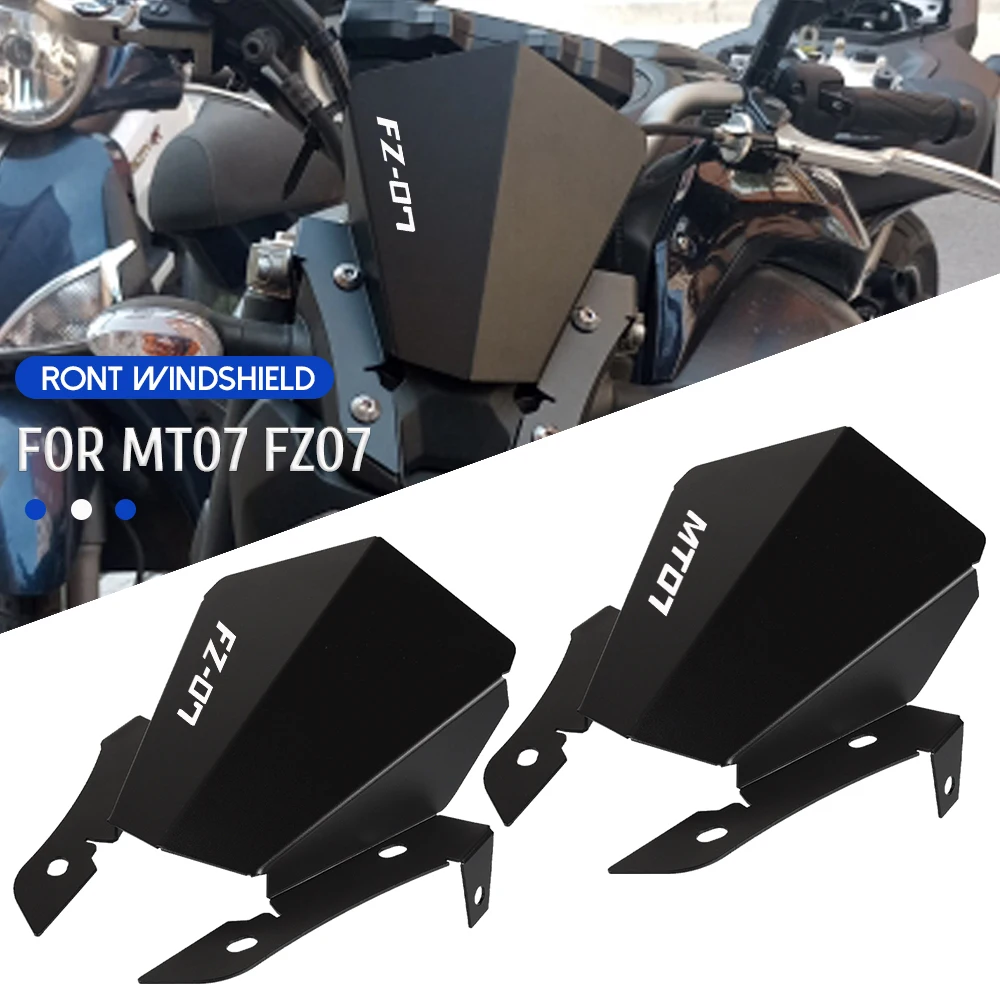 

Ветрозащитный экран для мотоцикла YAMAHA MT 07, технические характеристики 07, 2013, 2014, 2015, 2016, 2017, переднее ветровое стекло MT, FZ07