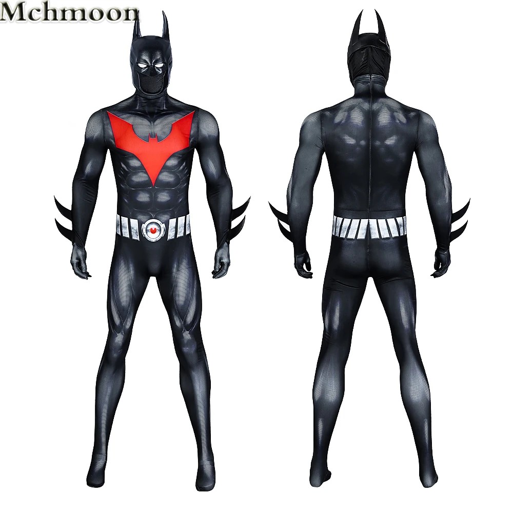 Bat Cosplay Além Bodysuit Costume Suit 3D Impressão Digital Macacão