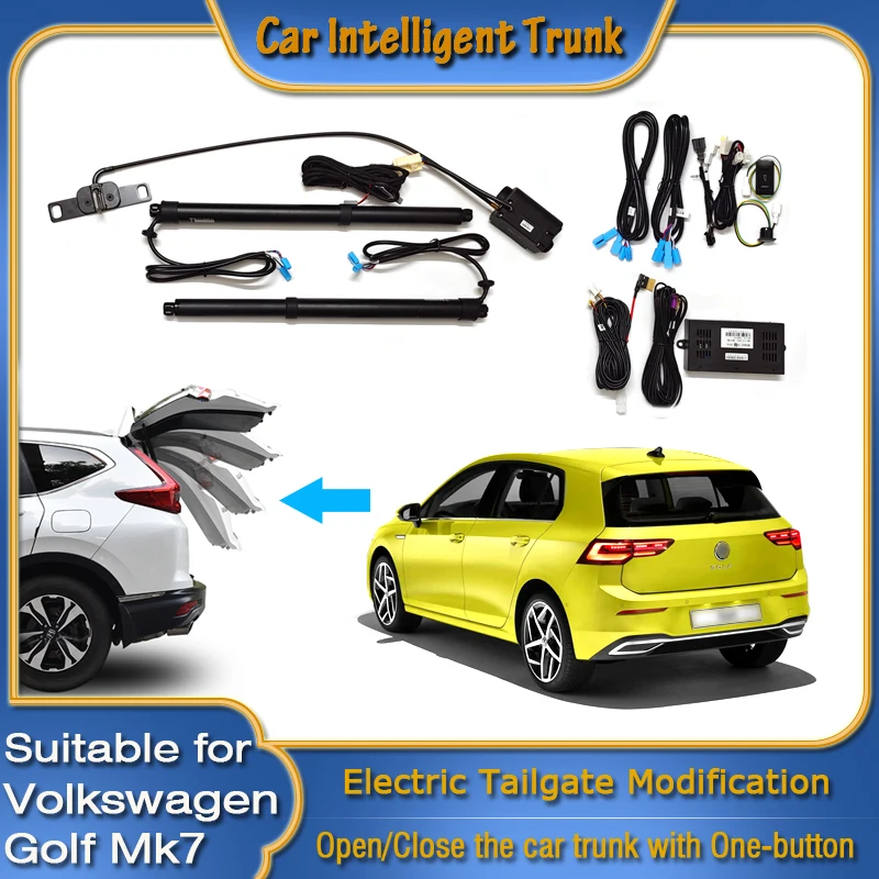 For Volkswagen VW Golf Mk8 2019~2023 Car Power Trunk Opening Smart Electric  Suction Tailgate Intelligent Tail Gate Lift Strut - AliExpress